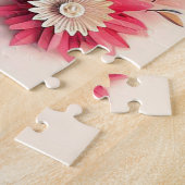 Bunte Papierblumen Puzzle (Seite)
