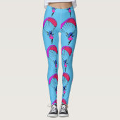 bunte paraglide Elf-Leggings Leggings (Vorderseite)