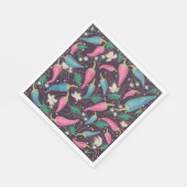 Bunte Party-Papier-Servietten  Serviette (Ecke)