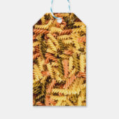 Bunte Pasta Geschenkanhänger (Vorderseite)
