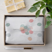 Bunte Pastell Party Balloons Seidenpapier (Geschenk)
