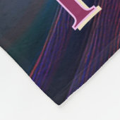 Bunte Pastell-Seiden-Fleece-Decke Fleecedecke (Ecke)