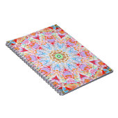 Bunte PastellMandala-Raum-Zeitschrift Notizblock (Rechte Seite)