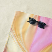 Bunte Pastellseide Strandtuch (Beispiel)