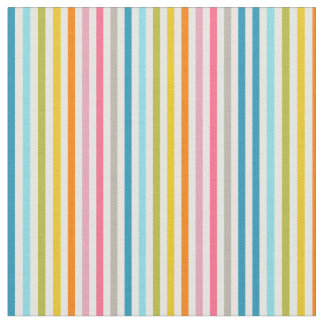 Bunte Pastellstreifen Stoff