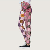 Bunte Patchwork-Leggings für Frauen Leggings (Links)