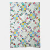 Bunte Patchworksteppdecke Geschirrtuch (Vertikal)