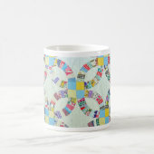 Bunte Patchworksteppdecke Kaffeetasse (Mittel)