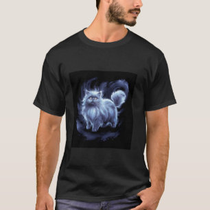 Bunte Perserkatze T-Shirt