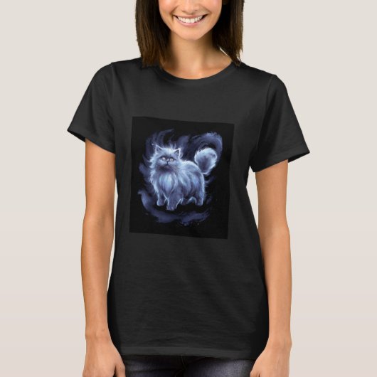 Bunte Perserkatze T-Shirt (Vorderseite)
