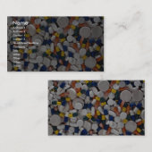 Bunte Pillen Visitenkarte (Vorne/Hinten)