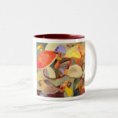 Bunte Pilz-Tasse Zweifarbige Tasse (VorderseiteRechts)