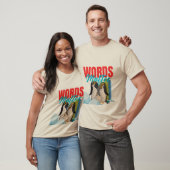 Bunte Pinguinfamilienliebe T-Shirt (Unisex)
