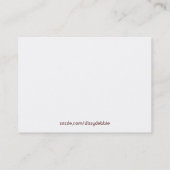 Bunte Piraten-Schiffs-Spiel-Datums-Karte Telefonnummerkarte (Rückseite)