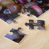Bunte Polierfelsen Puzzle (Seite)