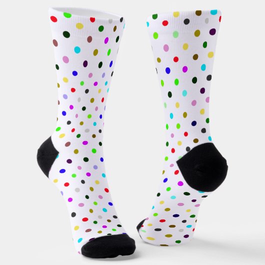 Bunte Polka Docks Socken (Gewinkelt)