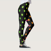 Bunte Polka-Leggings Leggings (Rechts)