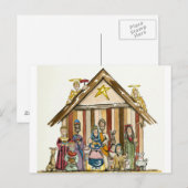 bunte Postkarte der Naticity-Szene (Vorne/Hinten)