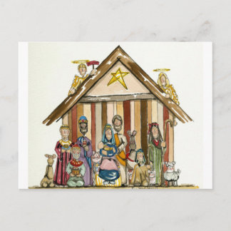bunte Postkarte der Naticity-Szene