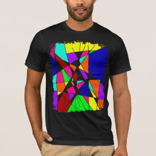 Bunte Power-Kunst T-Shirt
