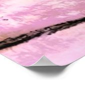 Bunte Punk-Frau Poster (Ecke)