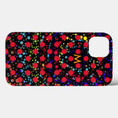 bunte Punkte Case-Mate iPhone Hülle (Rückseite (Horizontal))