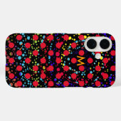 bunte Punkte Case-Mate iPhone Hülle (Rückseite (Horizontal))