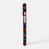 bunte Punkte iPhone 16 Hülle (Linke Seite)