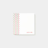 bunte Punkte Post-it Klebezettel (Vorderseite)