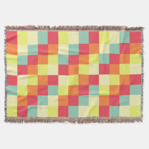 Bunte Quadrate 010 Decke