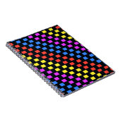 Bunte Quadrate Notizblock (Rechte Seite)