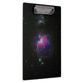 Bunte Raum-Galaxie-Sterne Klemmbrett (Rechts)