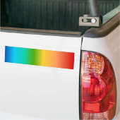 Bunte Regenbogenfarbsteigung Autoaufkleber (Auf Lkw)