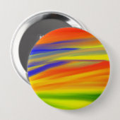 BUNTE REGENBOGENKUNST BUTTON (Vorne & Hinten)