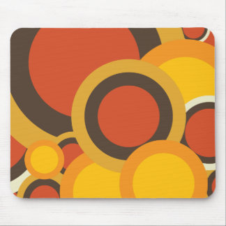 Bunte Retro abstrakte Mausunterlage Mousepad