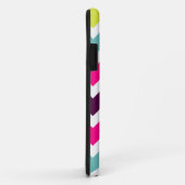 Bunte Retro FarbeZickzack iPhone 5 Fall Case-Mate iPhone Hülle (Hinten/Rechts)