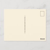 Bunte Retro-Kalifornien-Karte - Postkarte (Rückseite)