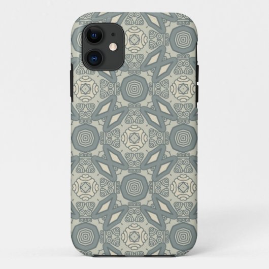 Bunte Retro-Muster-Hintergrund 5 Case-Mate iPhone Hülle (Rückseite)