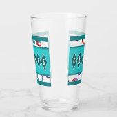 Bunte Retro Ringe MCM-Art Glas (Links)