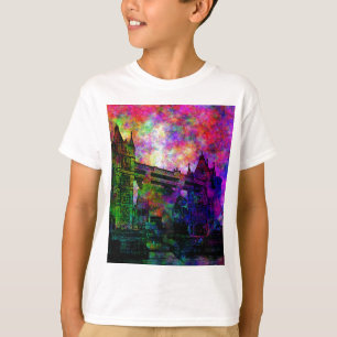 Bunte riesige Trägheiten T-Shirt