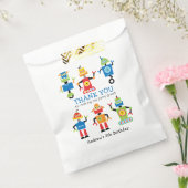 Bunte Robotertüten als Partygeschenke Geschenktütchen (Versiegelt)