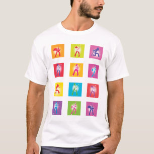 Bunte Rocker T-Shirt