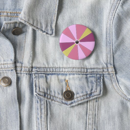 Bunte rosa Strahlen grafisch Button (Beispiel)