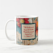 Bunte Rustikale Blumen Segen Tasse (Links)