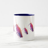 Bunte Schabe Zweifarbige Tasse (Mittel)