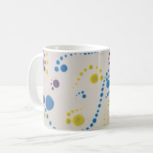 Bunte Schale für Kaffee oder Tee Kaffeetasse (Vorderseite Links)