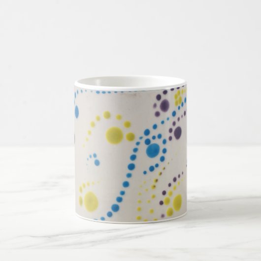 Bunte Schale für Kaffee oder Tee Kaffeetasse (Mittel)