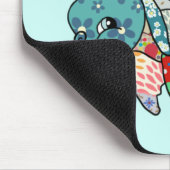 bunte Schildkröte Mousepad (Ecke)