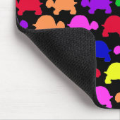 Bunte Schildkröten Mousepad (Ecke)
