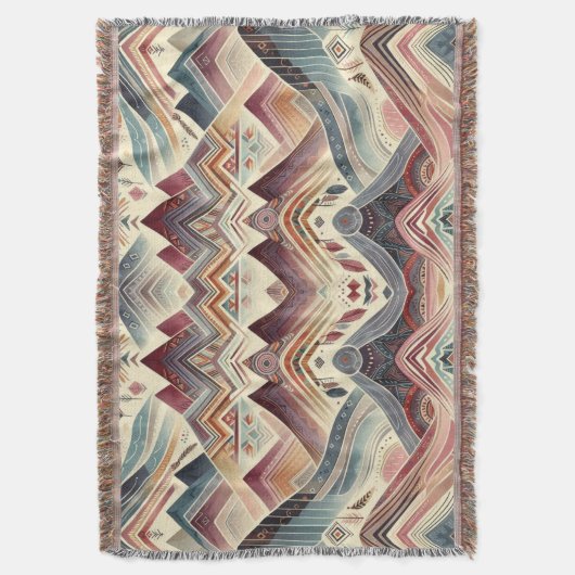 Bunte Schluchten Decke (Vorderseite Vertikal)